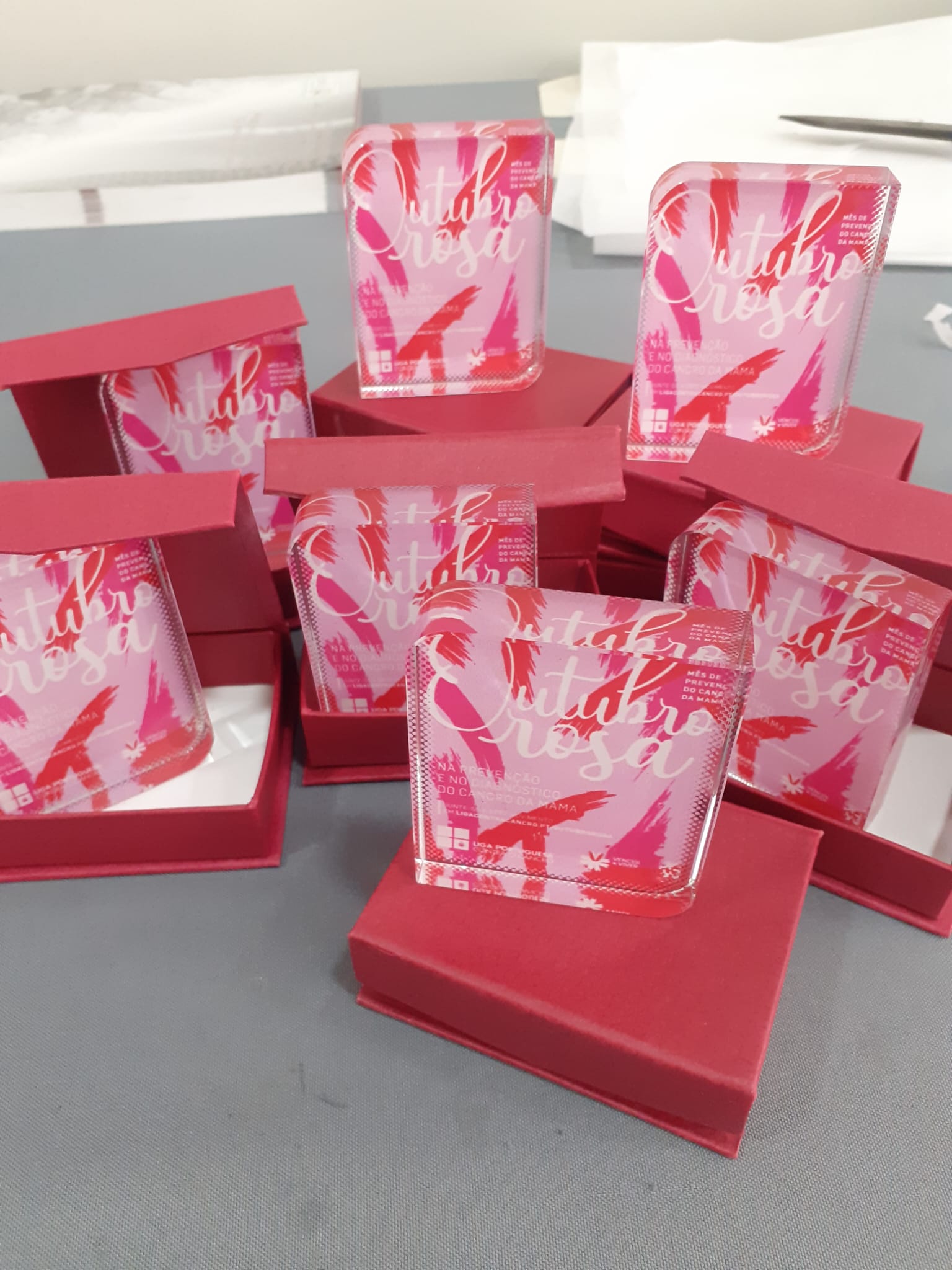 Porta-Chaves, bases de copo e Troféus